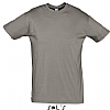 Camiseta Color Serigrafia Digital Escudo - Color Zinc