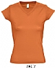 Camiseta Mujer Moon Sols - Color Naranja