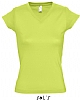 Camiseta Mujer Moon Sols - Color Verde Manzana