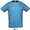 Camiseta Tecnica Sporty Sols - Color Aqua
