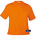 Camiseta Infantil Serigrafia Digital Escudo - Color Naranja