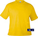 Camiseta Infantil Serigrafia Digital Escudo - Color Amarillo