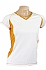 Camiseta Tecnica Mujer Arabia Kiasso - Color Blanco/Naranja