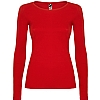 Camiseta Mujer Manga Larga Extreme Roly - Color Rojo