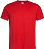Camiseta Algodon Ecologico Cuello Redondo Stedman - Color Scarlet Red