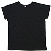 Camiseta Organica Mujer Oversize Mantis - Color Black