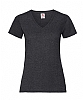Camiseta Mujer Valueweight Fruit Of The Loom - Color Gris Jaspeado Oscuro