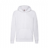 Sudadera Nio Light Weight Capucha Fruit of the Loom - Color Blanco