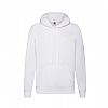 Sudadera Nio Light Weight Capucha Fruit of the Loom - Color Blanco