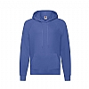 Sudadera Nio Light Weight Capucha Fruit of the Loom - Color Azul Royal