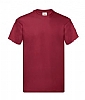 Camiseta Original Color Fruit of the Loom - Color Brick Red