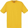Camiseta Original Color Fruit of the Loom - Color Amarillo