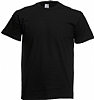 Camiseta Original Color Fruit of the Loom - Color Negro