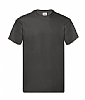 Camiseta Original Color Fruit of the Loom - Color Light Graphite