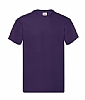 Camiseta Original Color Fruit of the Loom - Color Purple