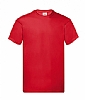 Camiseta Original Color Fruit of the Loom - Color Red