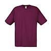 Camiseta Original Color Fruit of the Loom - Color Burgundy