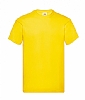Camiseta Original Color Fruit of the Loom - Color Yellow