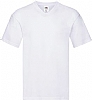 Camiseta Blanca Iconic V-Neck Fruit Loom - Color Blanco