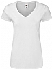 Camiseta Blanca Iconic V-Neck Makito - Color Blanco