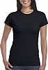 Camiseta Entallada Mujer Gildan - Color Black