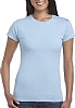 Camiseta Entallada Mujer Gildan - Color Light Blue