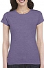 Camiseta Entallada Mujer Gildan - Color Heather Purple