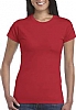 Camiseta Entallada Mujer Gildan - Color Red