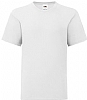 Camiseta Infantil Blanca Iconic Fruit Loom - Color Blanco