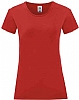 Camiseta Mujer Color Iconic Makito - Color Rojo