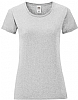 Camiseta Mujer Color Iconic Fruit Loom - Color Gris