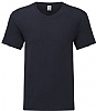 Camiseta Color Iconic V-Neck Makito - Color Marino Oscuro