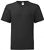 Camiseta Infantil Color Iconic Fruit Loom - Color Negro