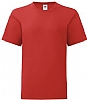 Camiseta Infantil Color Iconic Fruit Loom - Color Rojo