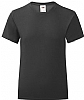 Camiseta Infantil Color Iconic Fruit Loom - Color Negro