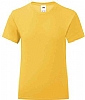 Camiseta Infantil Color Iconic Fruit Loom - Color Dorado