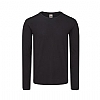 Camiseta Color Iconic Long Sleeve T Fruit Loom - Color Negro
