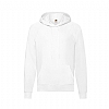 Sudadera Light Weight Capucha Fruit of the Loom - Color Blanco