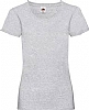 Camiseta Valueweight Mujer Fruit of the Loom - Color Heather Grey