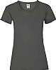Camiseta Valueweight Mujer Fruit of the Loom - Color Light Graphite