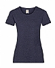 Camiseta Valueweight Mujer Fruit of the Loom - Color Vintage Heather Navy