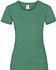 Camiseta Valueweight Mujer Fruit of the Loom - Color Retro Heather Green