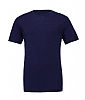 Camiseta Jaspeada Triblend Bella - Color Navy Triblend