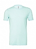 Camiseta Jaspeada Triblend Bella - Color Ice Blue Triblend