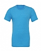 Camiseta Jaspeada Triblend Bella - Color Aqua Triblend