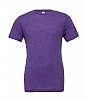 Camiseta Jaspeada Triblend Bella - Color Purple Triblend