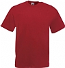 Camiseta Fruit of the Loom Value Weight Color - Color Rojo Teja