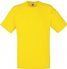 Camiseta Fruit of the Loom Value Weight Color - Color Amarillo