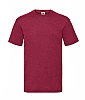 Camiseta Fruit of the Loom Value Weight Color - Color Vintage Heater Red