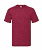 Camiseta Fruit of the Loom Value Weight Color - Color Vintage Heater Red